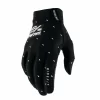 100% Ridefit Gloves In Slasher Black