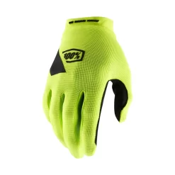 100% Ridecamp Women's Gloves In Fluo Yellow/Black