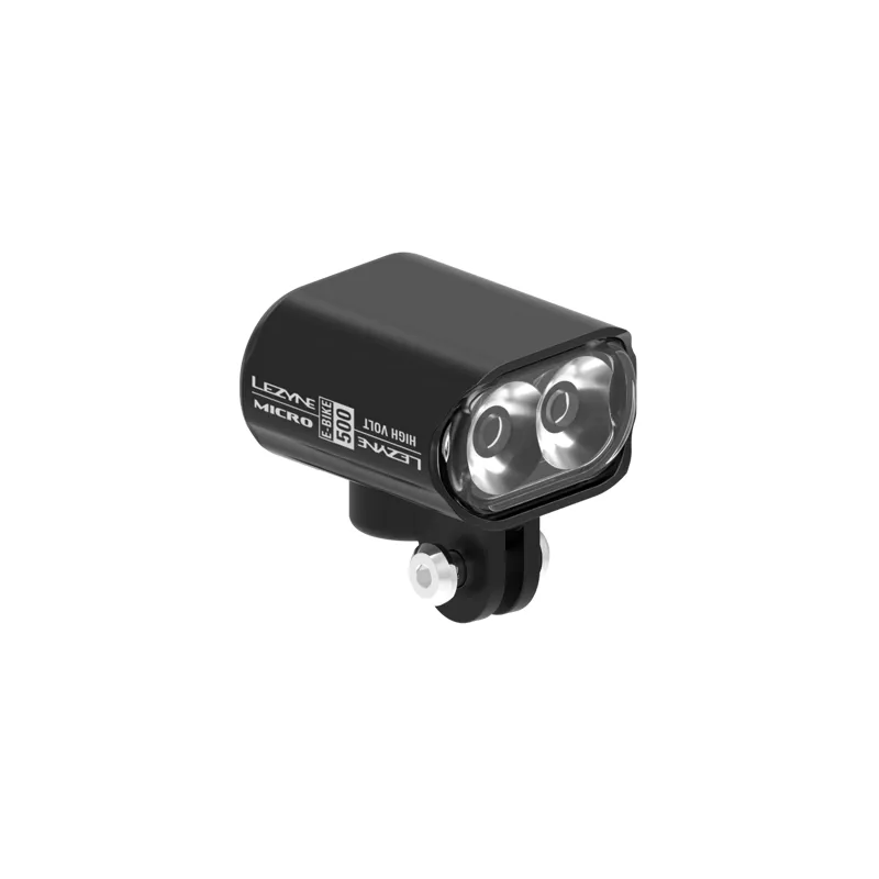 Lezyne Ebike Micro Drive High Volt 500 Front Light In Black 3 Lezyne Ebike Micro Drive High Volt 500 Front Light In Black