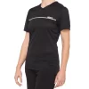 100% Ridecamp Women's Jersey In Black/Grey -Cycling Pro Shop 44401 057