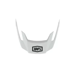 100% Altec V2 Helmet Replacement Visor In White
