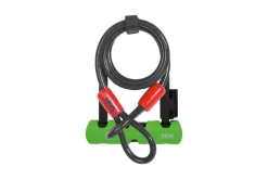 Abus Ultra 410 U-Lock W/Cable In Black