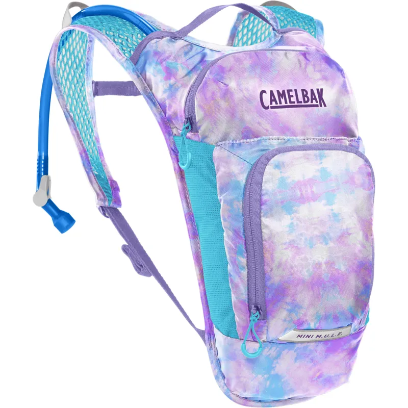 Camelbak Kids Mini MULE 3l Hydration Pack W/1.5l Reservoir In Tie Dye 10 Camelbak Kids Mini MULE 3l Hydration Pack W/1.5l Reservoir In Tie Dye - Image 8