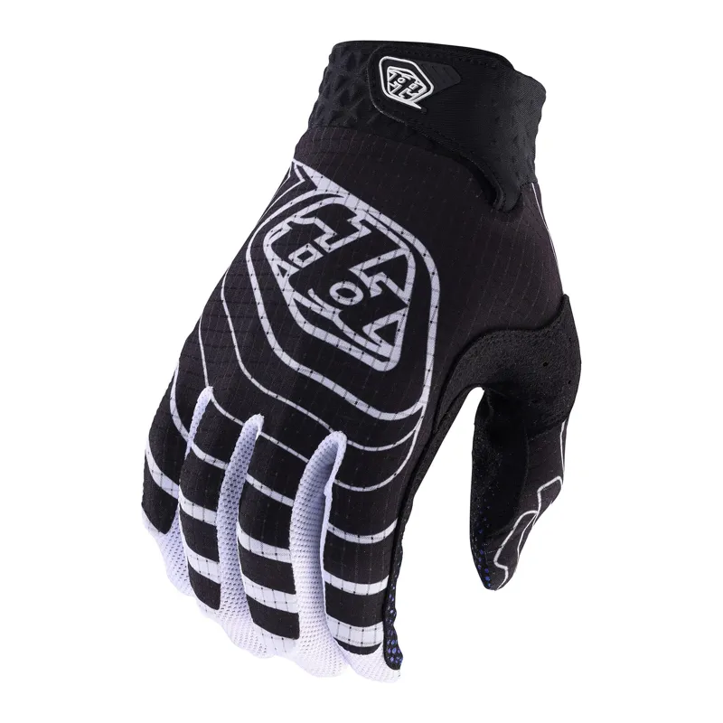 Troy Lee Designs Air Richter Gloves In Black/Blue 3 Troy Lee Designs Air Richter Gloves In Black/Blue