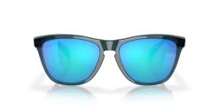 Oakley Frogskins Crystal Clear With Prizm Sapphire Lens -Cycling Pro Shop Frogskns20Crystal20Black20120Medium