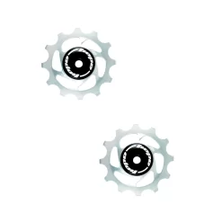 Hope 12 Tooth Jockey Wheel Pair In Silver -Cycling Pro Shop HJW002S