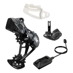 Sram Gx Eagle Axs Upgrade Kit Rear Der W/Battery Controller W/Clamp Charger Cord Chain Gap Tool BLACK
