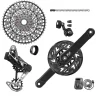 Sram Xx T-Type Eagle E-Mtb Brose Transmission Axs Groupset - Rd W/Battery/Charger/Cord Ec Pod Ult Fc Xx Brose Isis 165 W/Cap Cr T-Type 36tclip-On Guard Cn 126l Cs Xs-1297 10-52t - 2023 -Cycling Pro Shop SGS8280000 59947