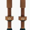 Peaty's X Chris King MK2 42mm Tubeless Valves In Bourbon -Cycling Pro Shop bourbon