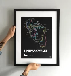 Trail Maps - Bike Park Wales Unframed