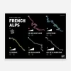 Trail Maps - French Alps -Cycling Pro Shop french alps road climbs poster LANDSCAPE TEMPLATE.png 220Medium