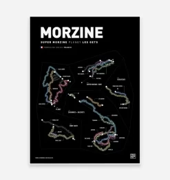 Trail Maps - Morzine Unframed