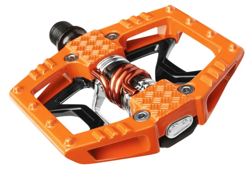 Crankbrothers Double Shot 2 Pedals In Black/Orange 3 Crankbrothers Double Shot 2 Pedals In Black/Orange