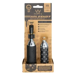Peaty's Holeshot MTB 25g CO2 Tyre Inflator In Black