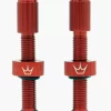 Peaty's X Chris King MK2 42mm Tubeless Valves In Red -Cycling Pro Shop red 223